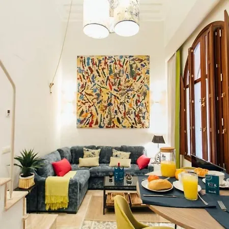 Colorful And Authentic Duplex In Sevilla